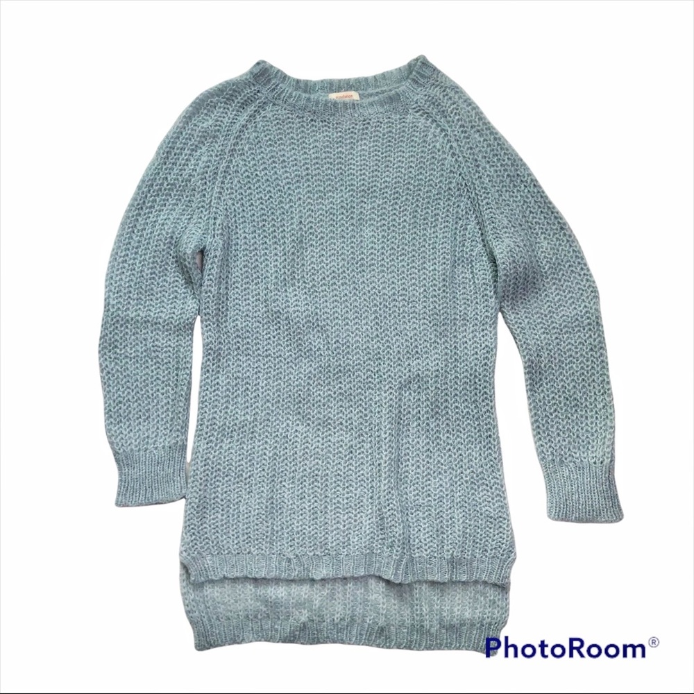 Sundance Light Blue Knit Crewneck Sweater Sz Small